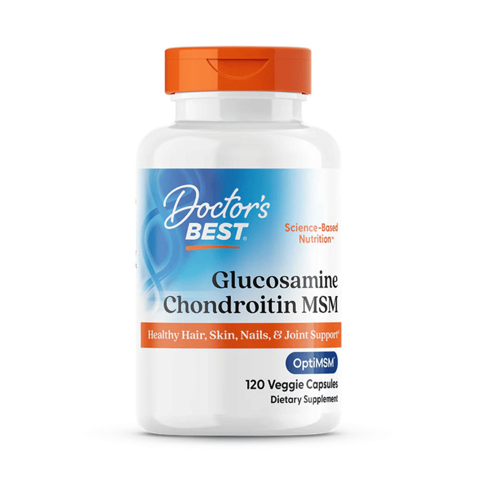 Doctor's Best Glucosamine Chondroitin MSM with OptiMSM - 120 caps- Lillys Pharmacy and Health Store