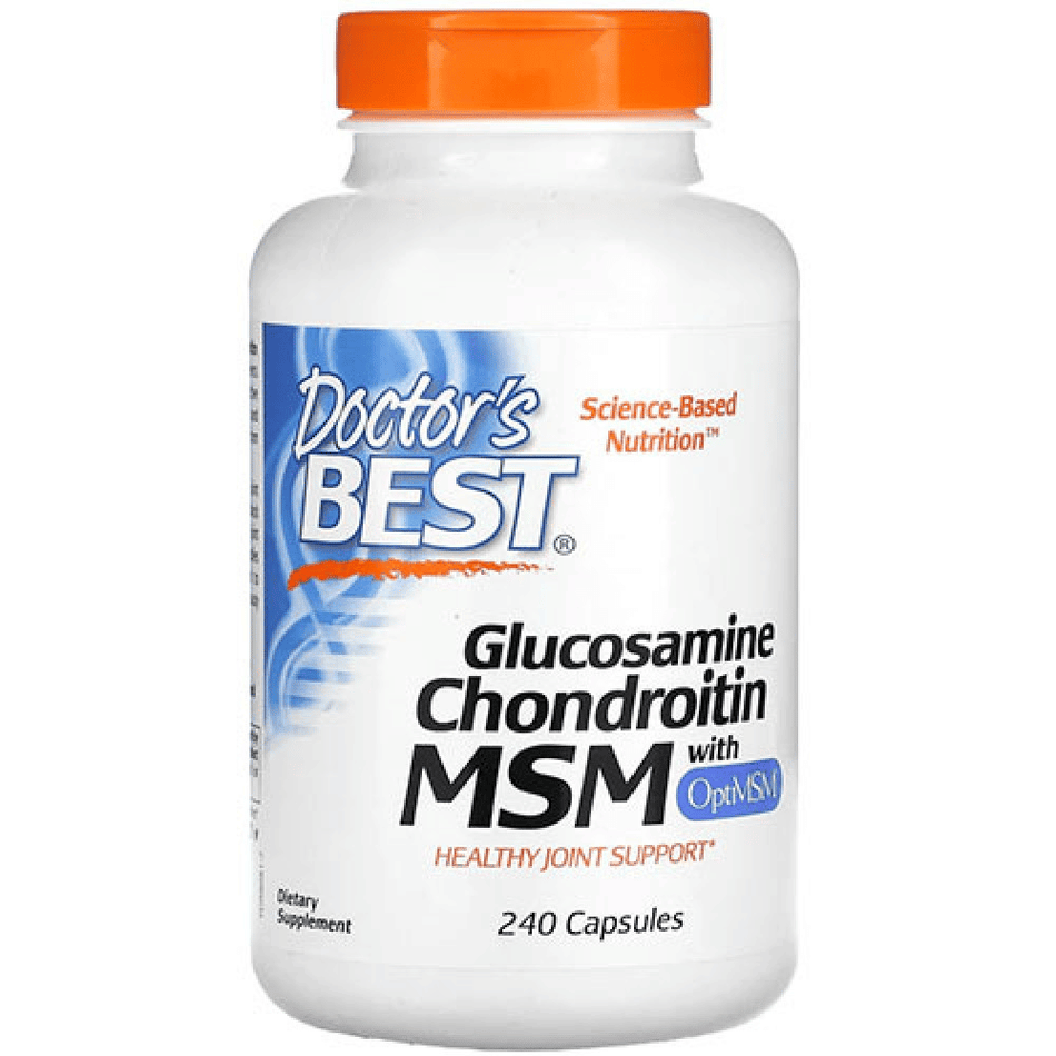 Doctor's Best Glucosamine Chondroitin MSM with OptiMSM - 240 caps- Lillys Pharmacy and Health Store