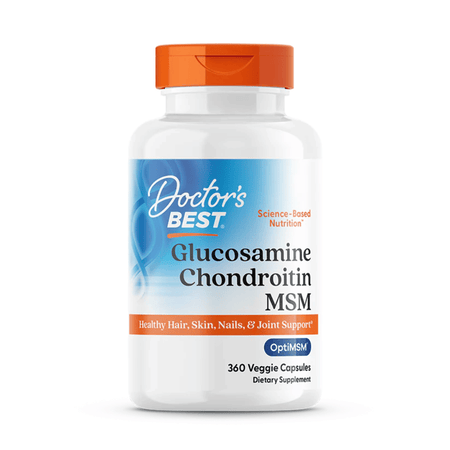 Doctor's Best Glucosamine Chondroitin MSM with OptiMSM - 360 caps- Lillys Pharmacy and Health Store