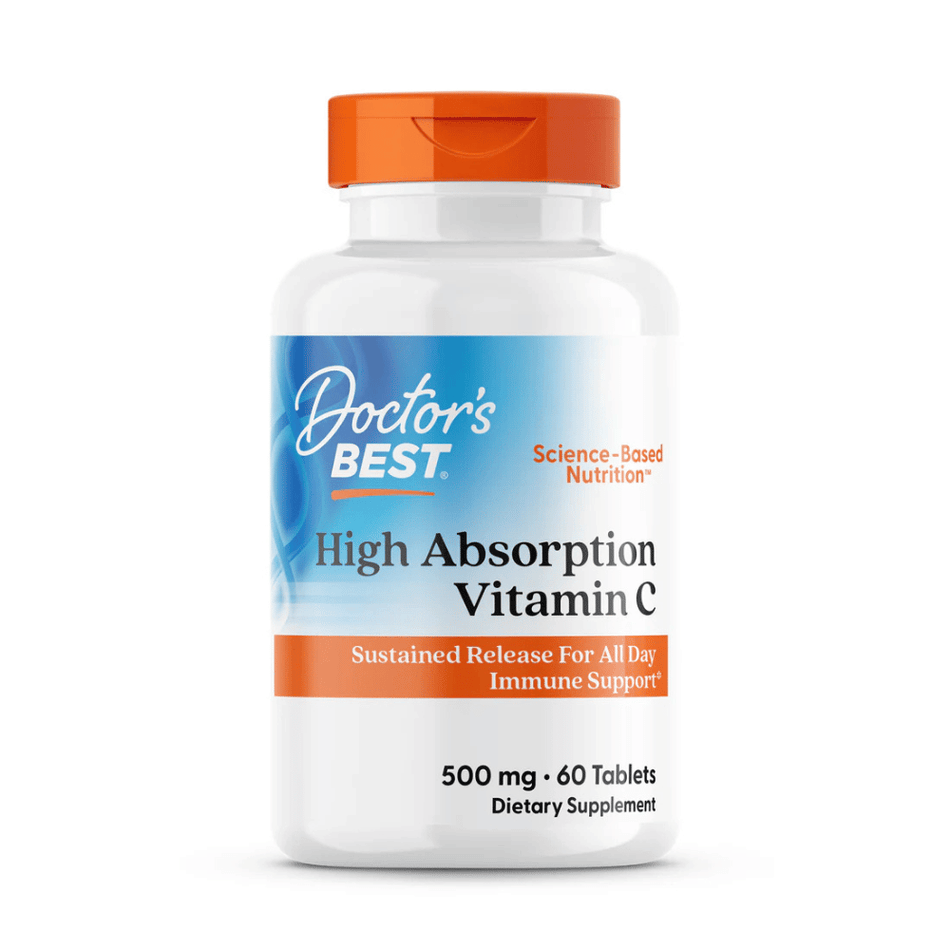 Doctor's Best High Absorption Vitamin C with PureWay-C, 500mg - 60 tablets- Lillys Pharmacy and Health Store