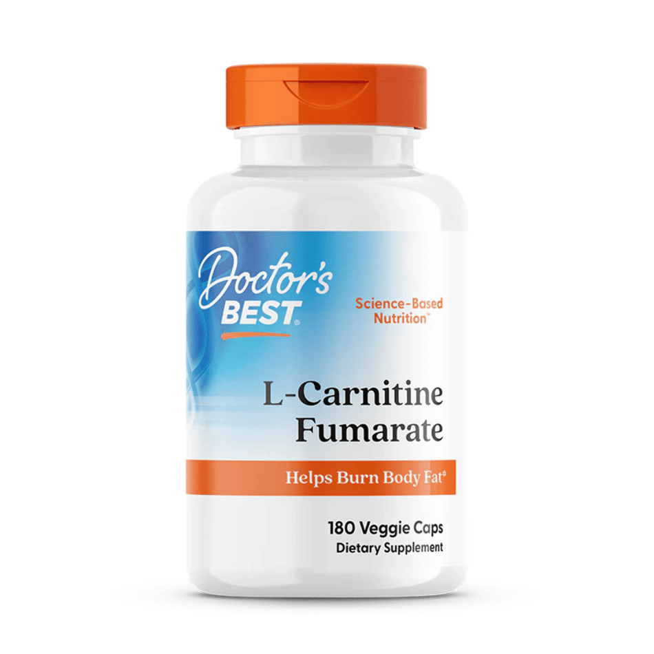 Doctor's Best L-Carnitine Fumarate with Biosint Carnitines - 180 vcaps- Lillys Pharmacy and Health Store