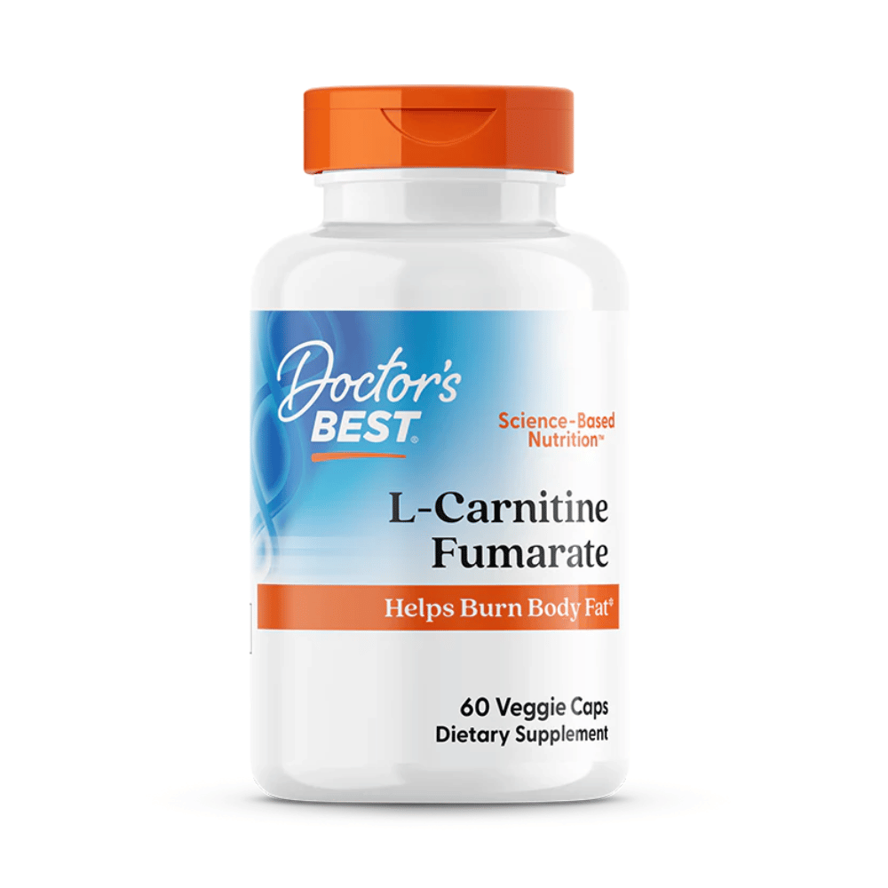 Doctor's Best L-Carnitine Fumarate with Biosint Carnitines - 60 vcaps- Lillys Pharmacy and Health Store