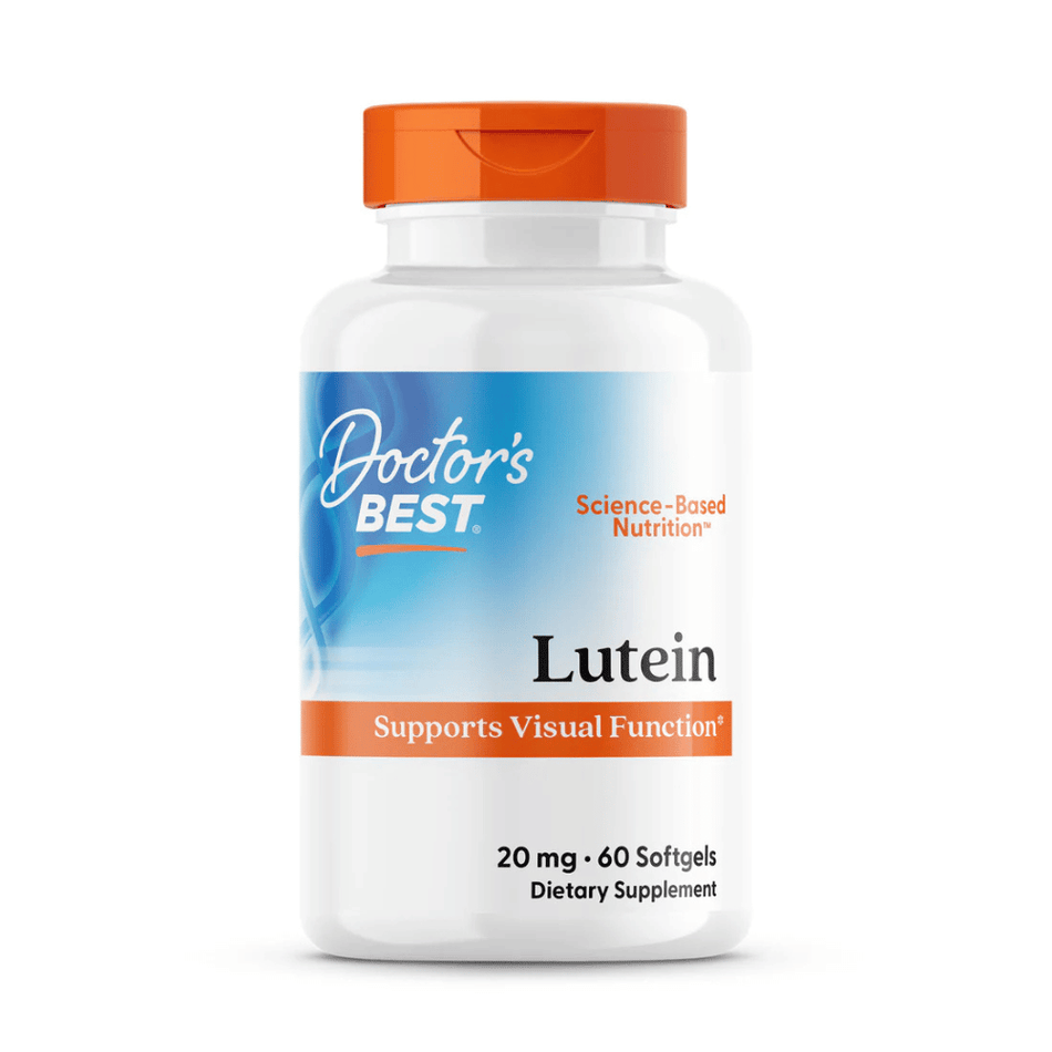 Doctor's Best Lutein with FloraGLO, 20mg - 60 softgels- Lillys Pharmacy and Health Store