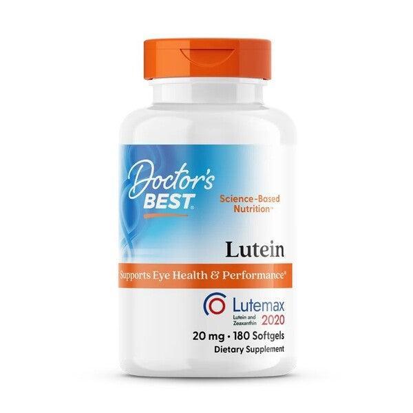 Doctor's Best Lutein with Lutemax, 20mg - 180 softgels - Lilly’s Pharmacy & Health Store