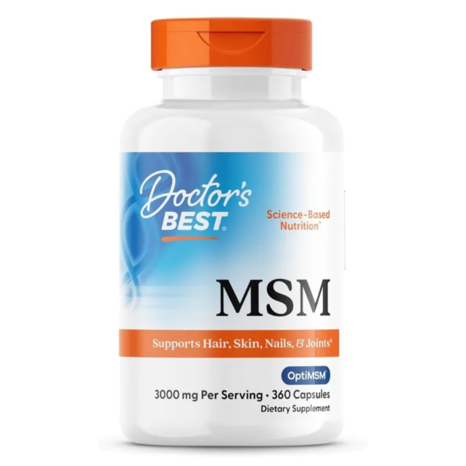 Doctor's Best MSM with OptiMSM, 1000mg - 360 caps- Lillys Pharmacy and Health Store