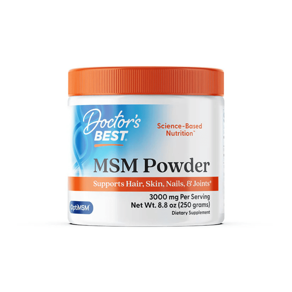 Doctor's Best MSM with OptiMSM Vegan, Powder - 250g- Lillys Pharmacy and Health Store