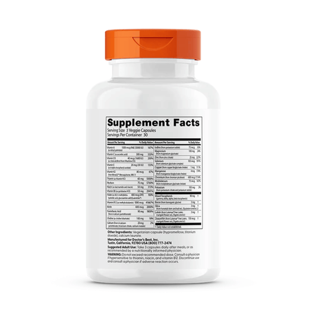 Doctor's Best Multi-Vitamin - 90 vcaps- Lillys Pharmacy and Health Store
