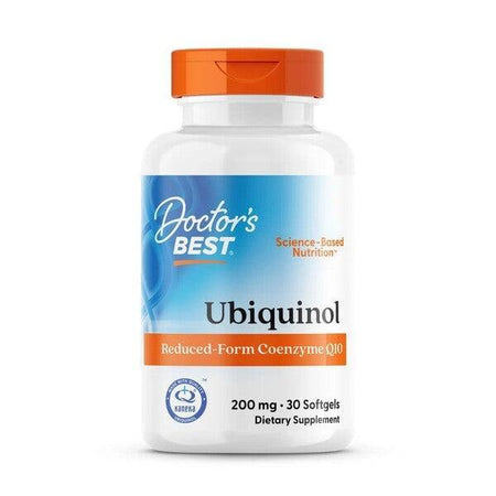 Doctor's Best Ubiquinol with Kaneka, 200mg - 30 softgels - Lilly’s Pharmacy & Health Store