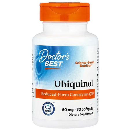 Doctor's Best Ubiquinol with Kaneka, 50mg - 90 softgels