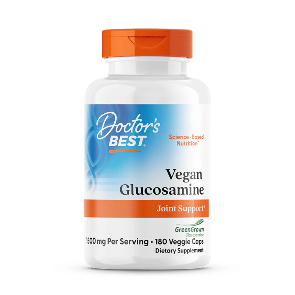 Doctor's Best Vegan Glucosamine with GreenGrown, 1500mg - 180 vcaps- Lillys Pharmacy and Health Store