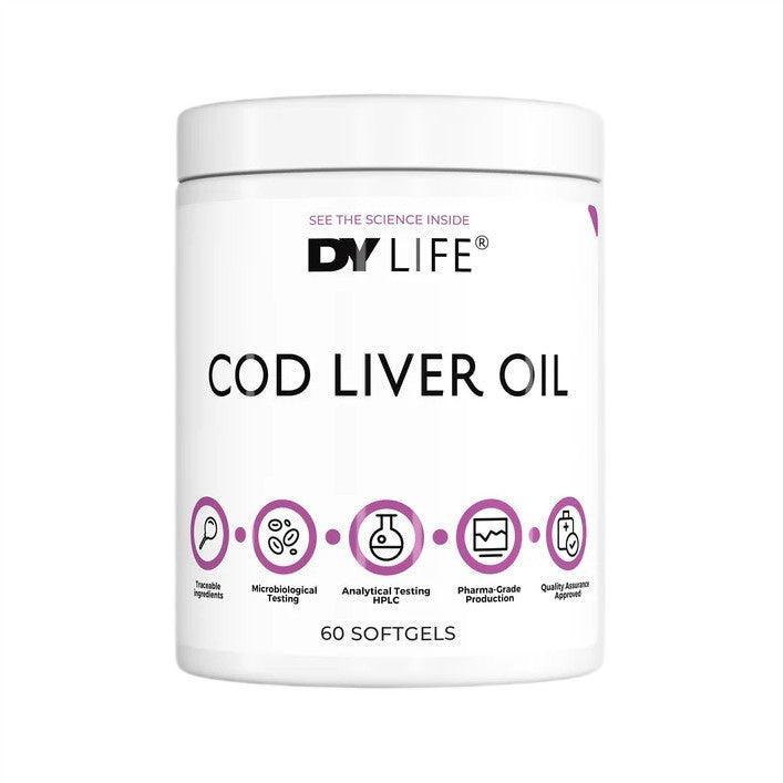 Dorian Yates DY LIFE Cod Liver Oil - 60 softgels