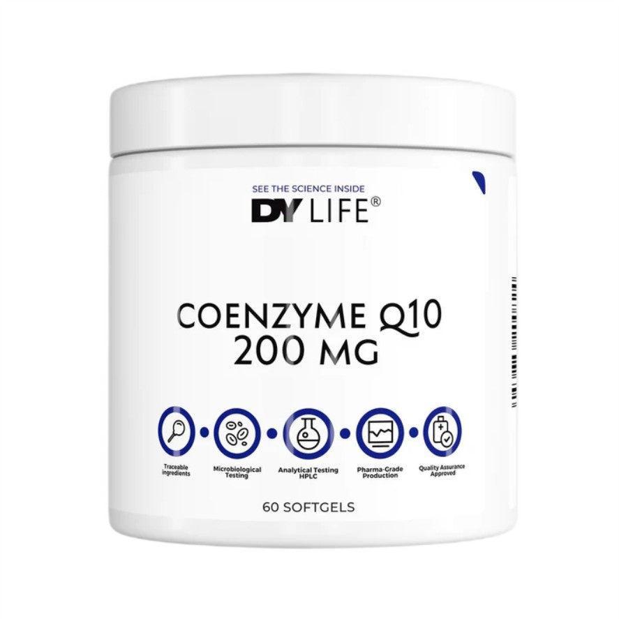 Dorian Yates DY LIFE Coenzyme Q10, 200mg - 60 softgels