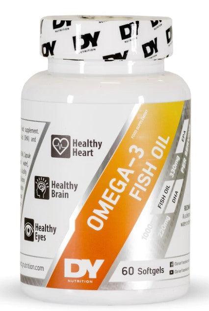 Dorian Yates Omega 3 Fish Oil - 60 softgels (EAN 5060763893108) - Lilly’s Pharmacy & Health Store
