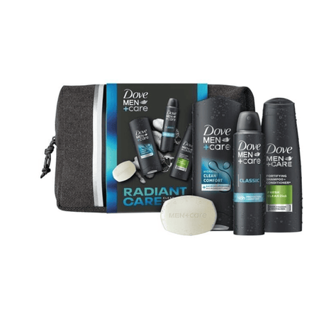 Dove Men+Care Radiant Care Washbag Giftset- Lillys Pharmacy and Health Store