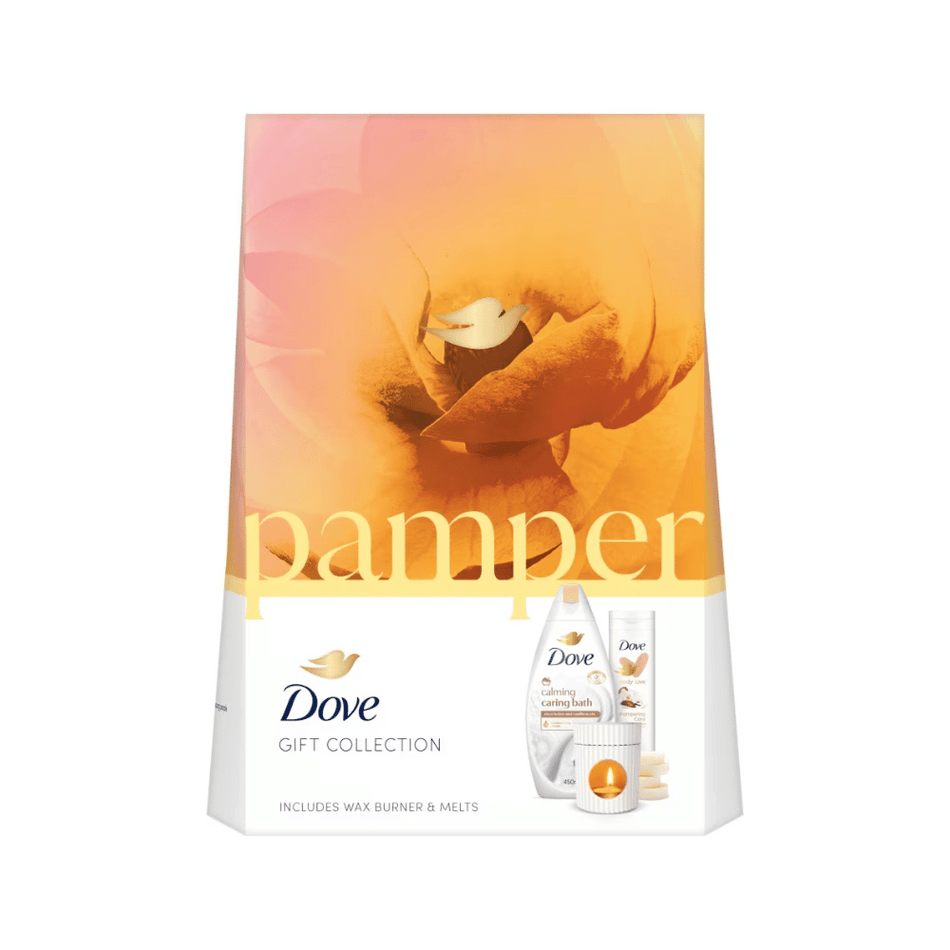 Dove Pamper Collection with Wax Burner & Melts Gift Set- Lillys Pharmacy and Health Store