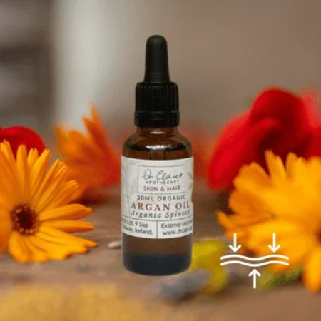 Dr Clare Apothecary Organic Argan Oil 30ml- Lillys Pharmacy and Health Store