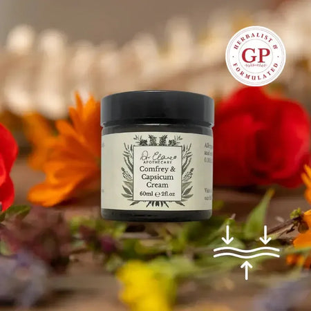 DR. CLARE COMFREY & CAPSICUM CREAM 60ML- Lillys Pharmacy and Health Store
