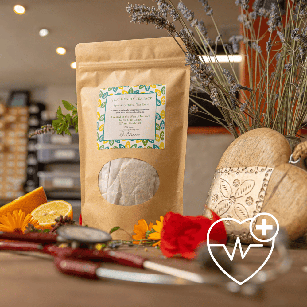 Dr Clare Hearty Teabags- Lillys Pharmacy and Health Store