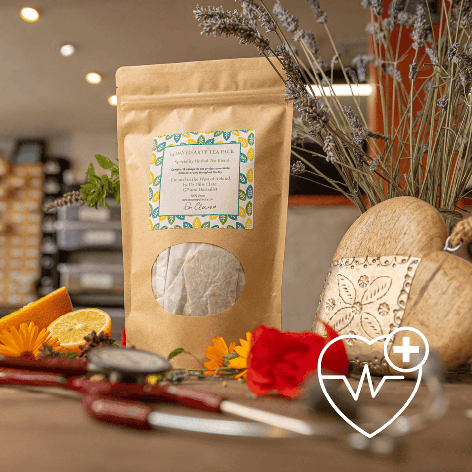 Dr Clare Hearty Teabags- Lillys Pharmacy and Health Store