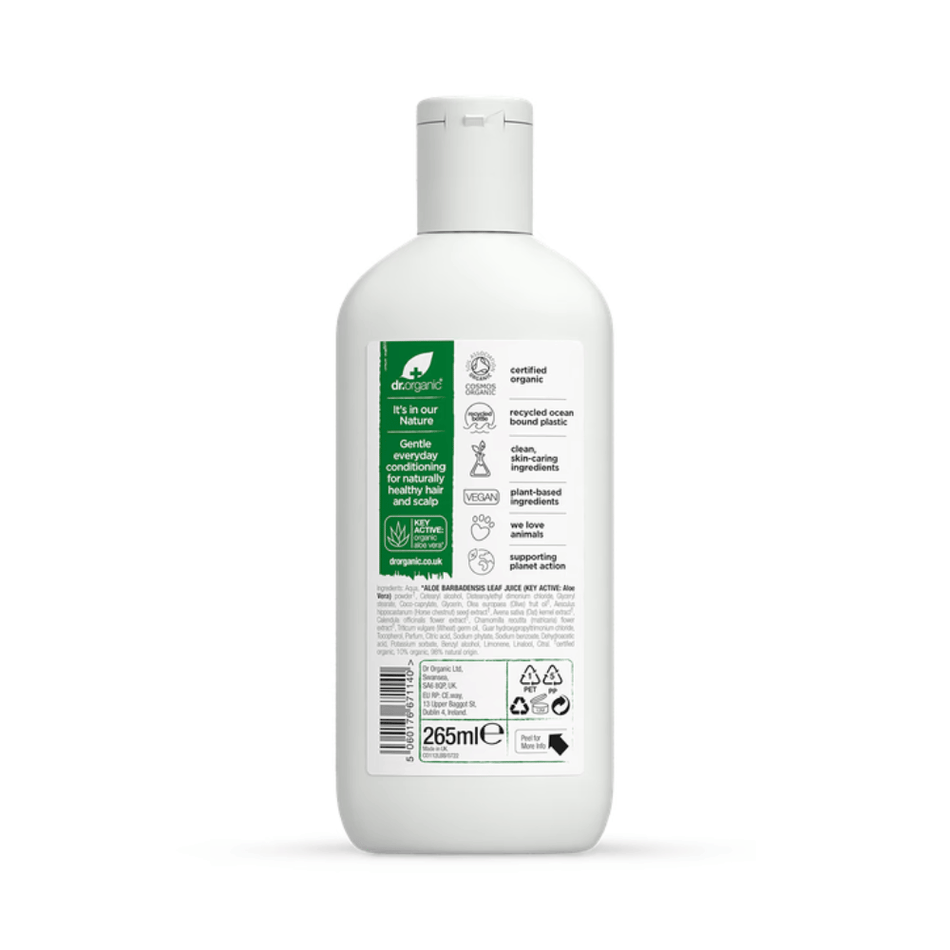Dr Organic Aloe Vera Conditioner 265ml- Lillys Pharmacy and Health Store