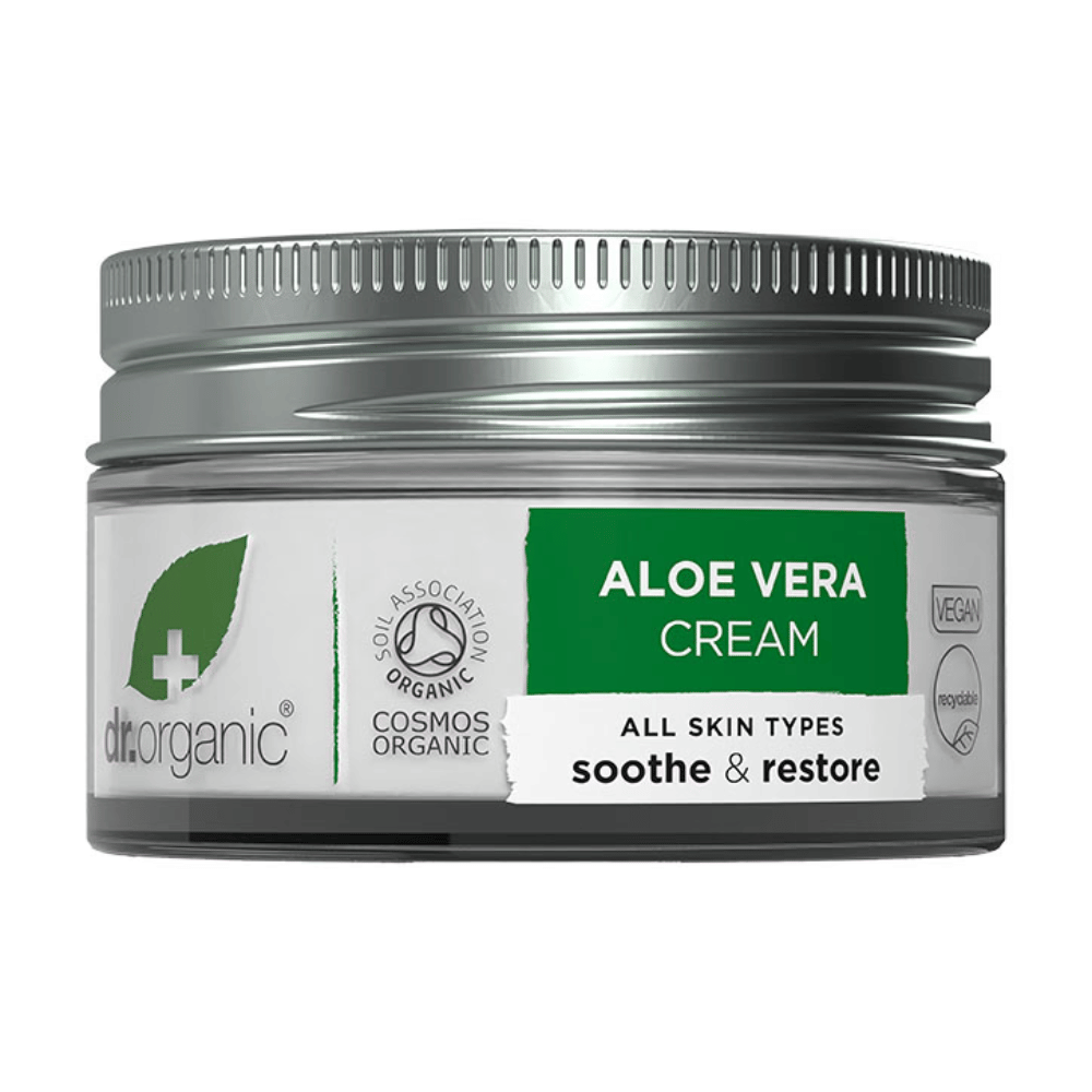 Dr Organic Aloe Vera Cream 50ml- Lillys Pharmacy and Health Store