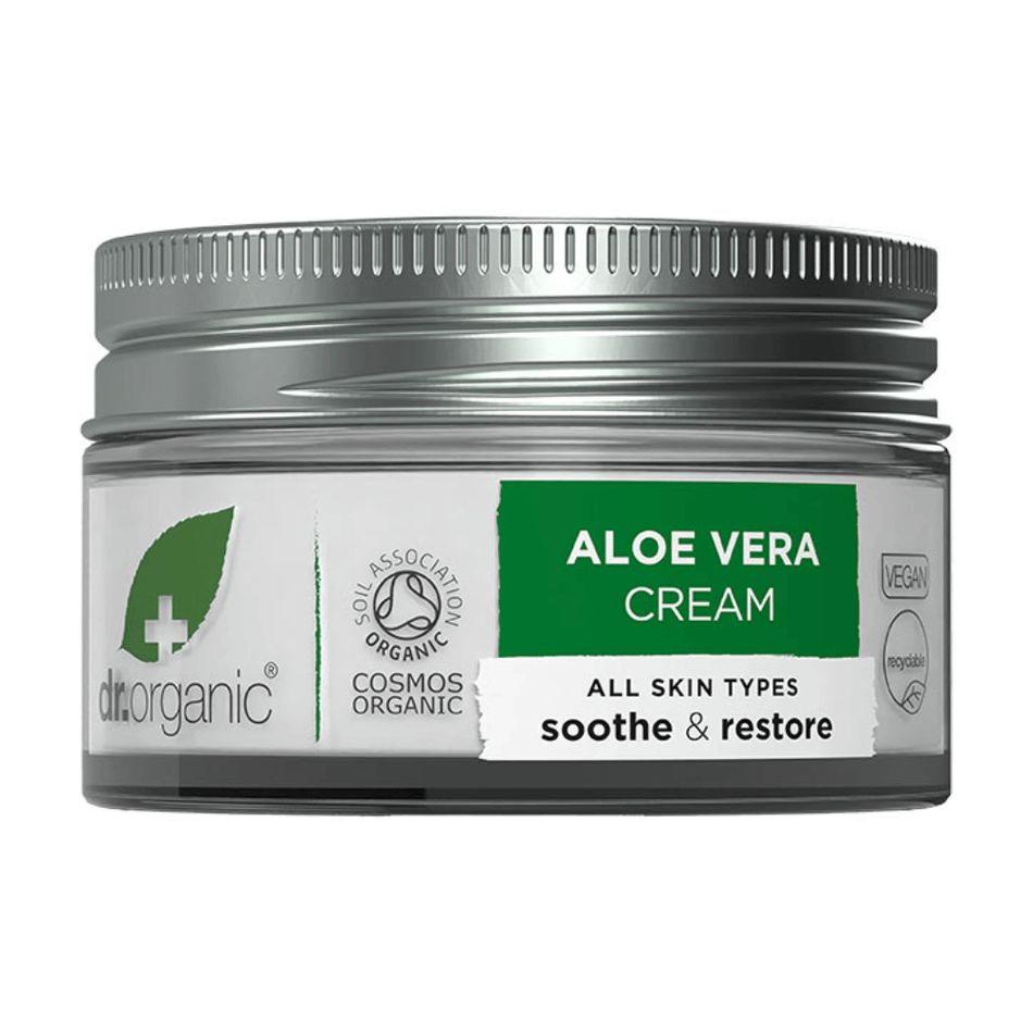 Dr Organic Aloe Vera Cream 50ml- Lillys Pharmacy and Health Store