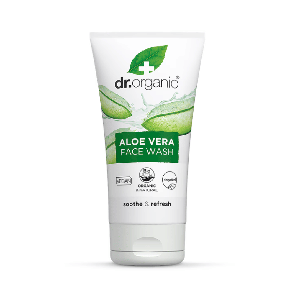 Dr Organic Aloe Vera Cream Face Wash 150ml- Lillys Pharmacy and Health Store