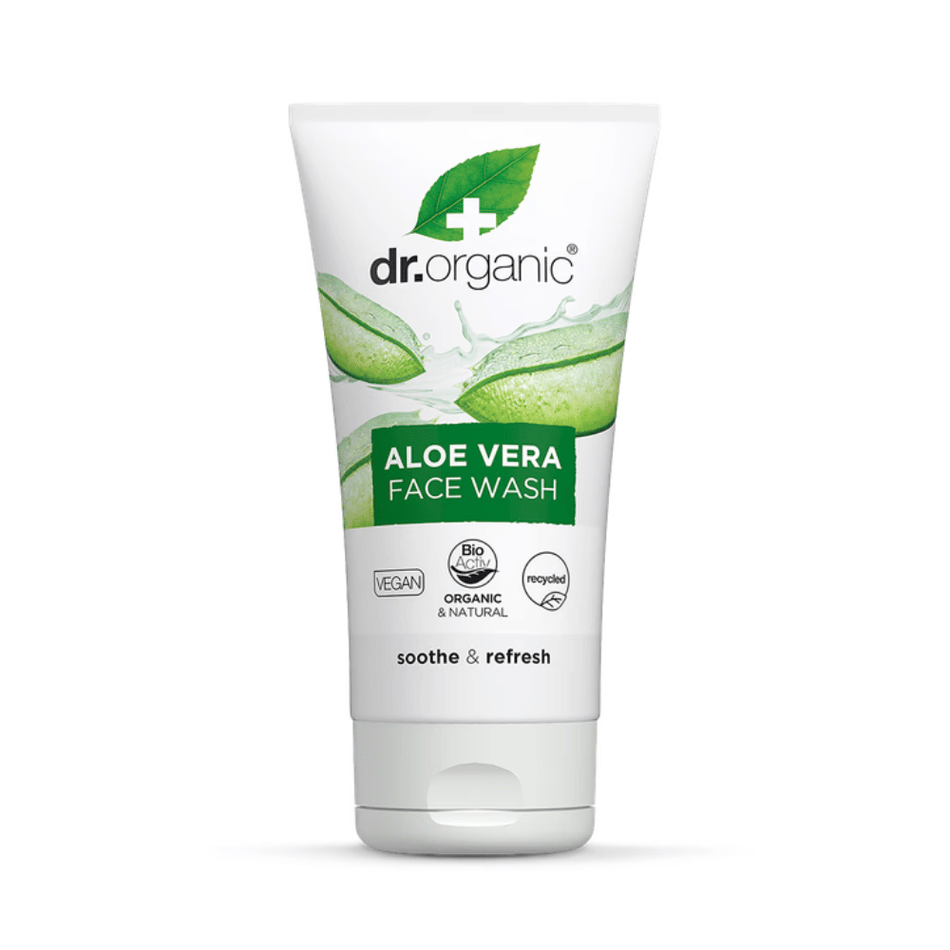 Dr Organic Aloe Vera Cream Face Wash 150ml- Lillys Pharmacy and Health Store