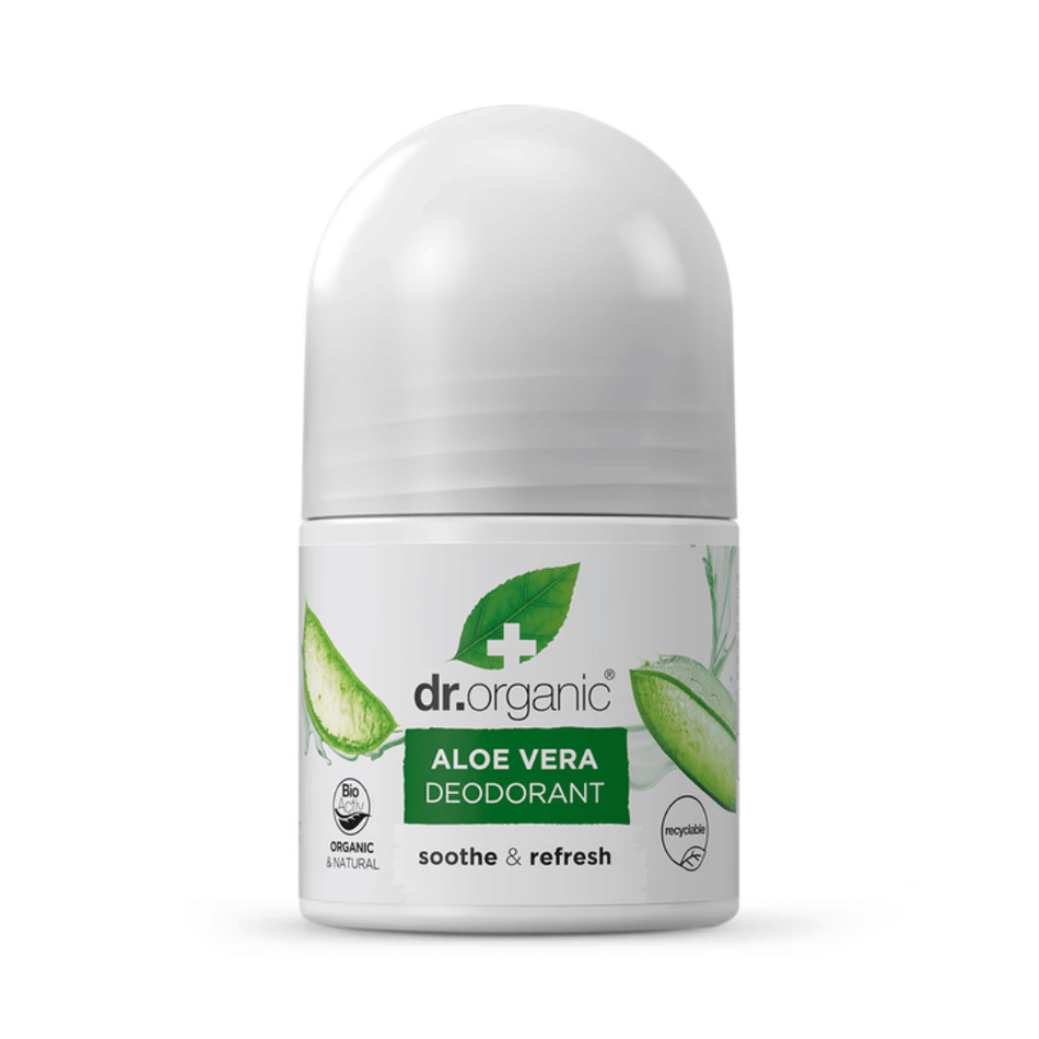 Dr Organic Aloe Vera Deodorant 50ml- Lillys Pharmacy and Health Store
