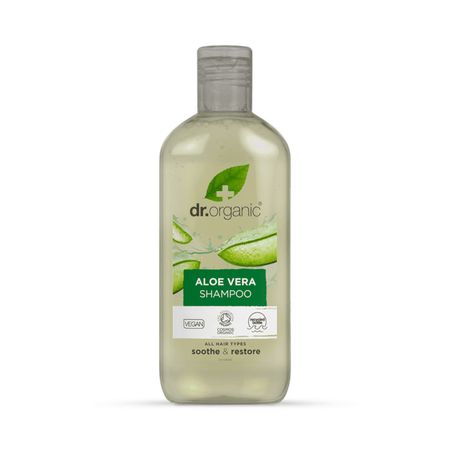 Dr Organic Aloe Vera Shampoo 265ml- Lillys Pharmacy and Health Store