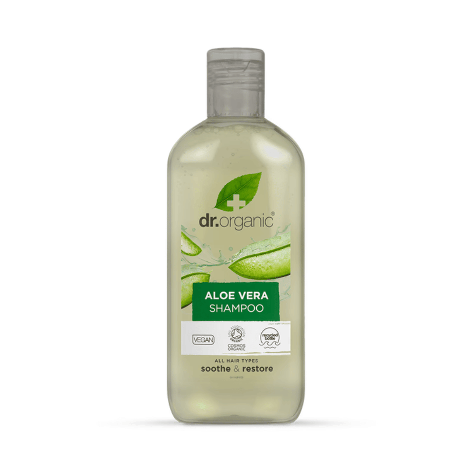 Dr Organic Aloe Vera Shampoo 265ml- Lillys Pharmacy and Health Store