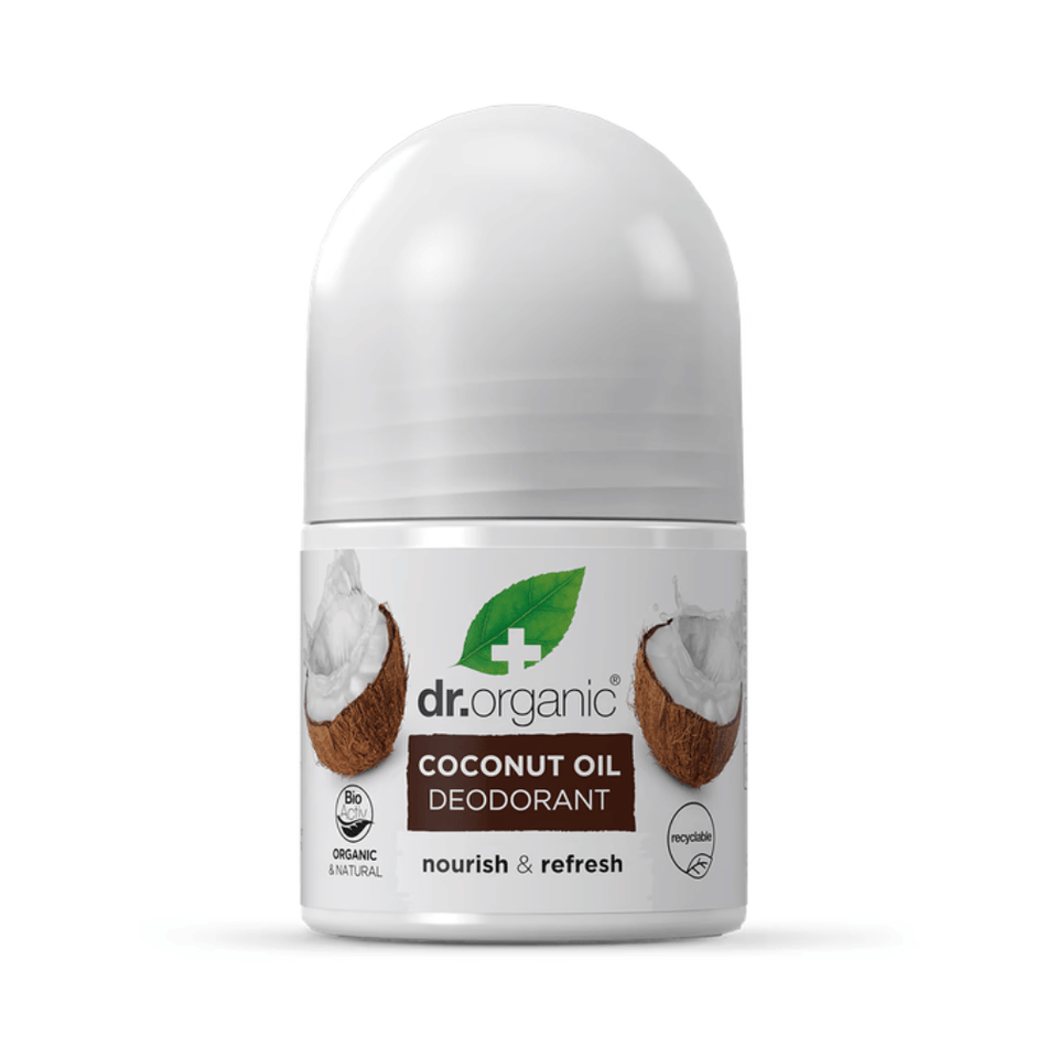 Dr Organic Coconut Oil Deodorant 50ml- Lillys Pharmacy and Health Store