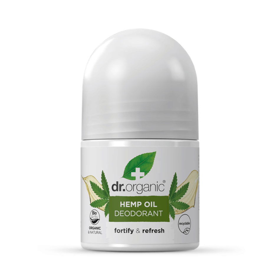 Dr Organic Hemp Oil Deodorant 50ml- Lillys Pharmacy and Health Store