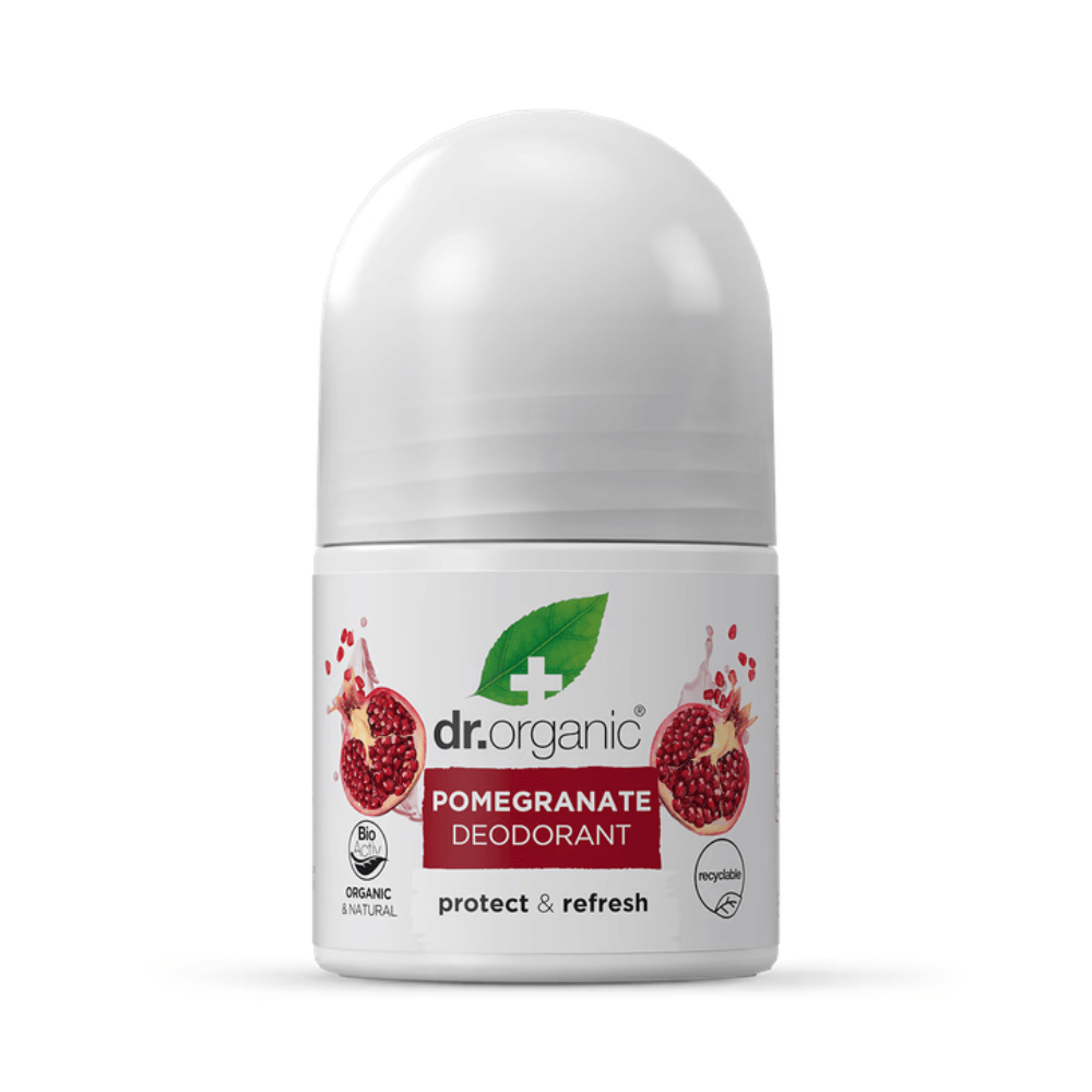Dr Organic Pomegranate Deodorant 50ml- Lillys Pharmacy and Health Store