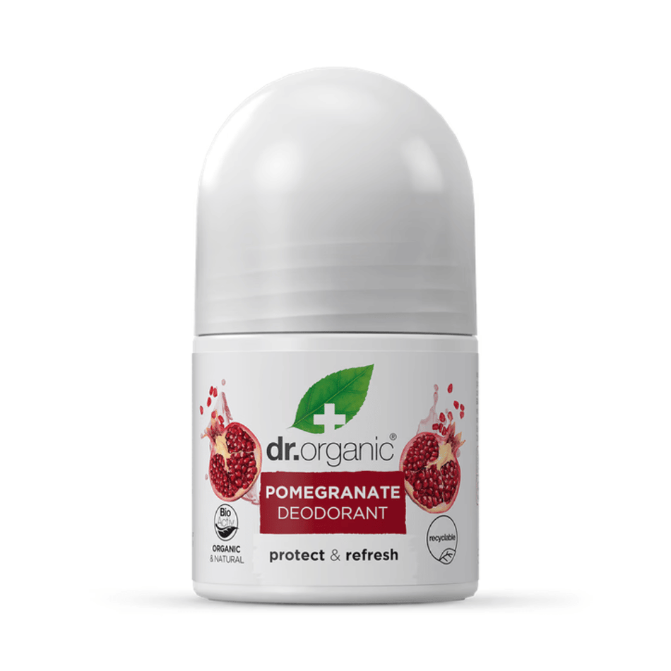 Dr Organic Pomegranate Deodorant 50ml- Lillys Pharmacy and Health Store