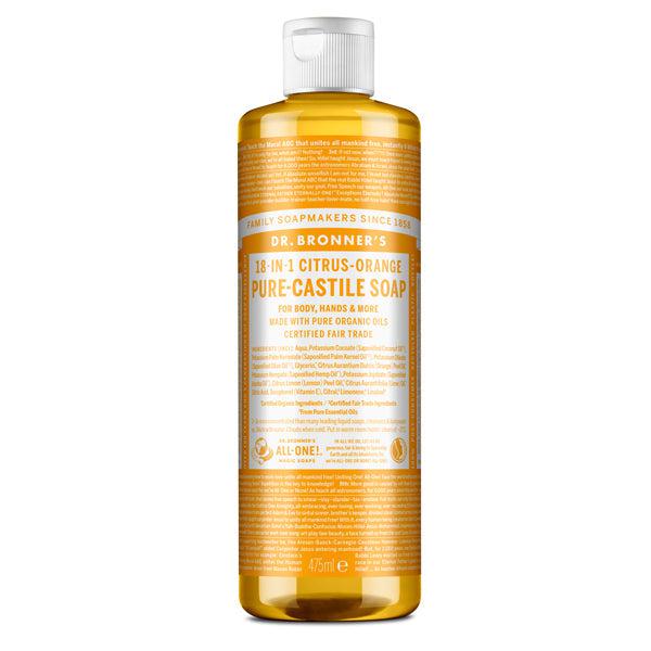 Dr. Bronner's Pure-Castile Liquid Soap - Citrus Orange