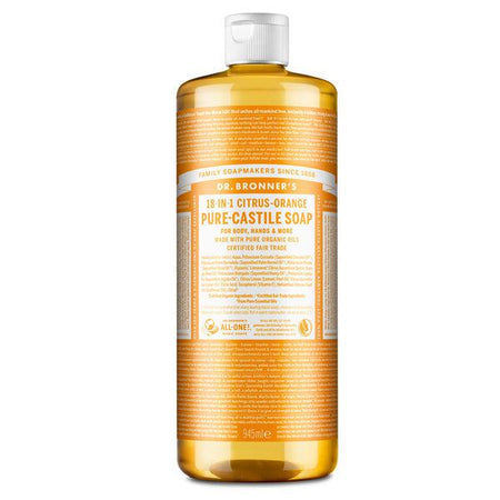 Dr. Bronner's Pure-Castile Liquid Soap - Citrus Orange