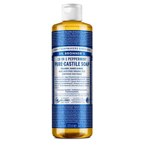 Dr. Bronner's Pure-Castile Liquid Soap - Peppermint