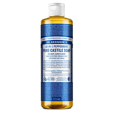 Dr. Bronner's Pure-Castile Liquid Soap - Peppermint