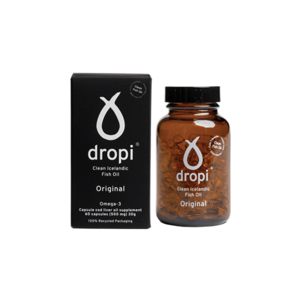 Dropi Icelandic Fish Oil Capsules - Original 60's- Lillys Pharmacy and Health Store