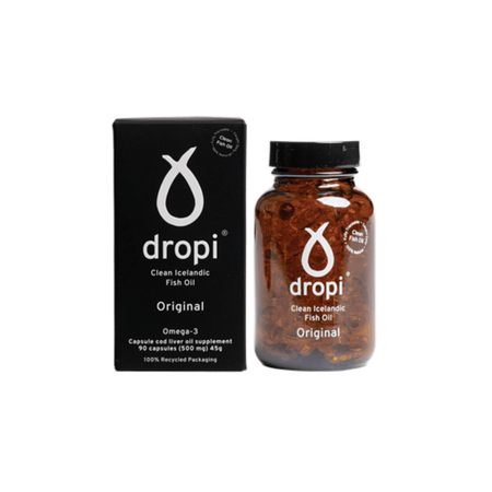 Dropi Icelandic Fish Oil Capsules - Original 90's- Lillys Pharmacy and Health Store