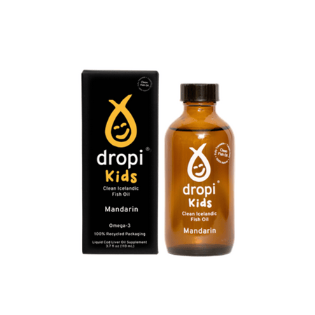 Dropi Icelandic Fish Oil - Kids Mandarin 110ml- Lillys Pharmacy and Health Store