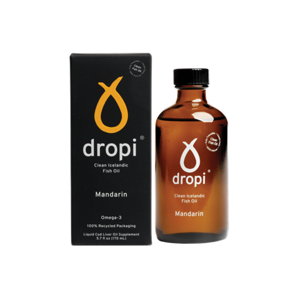 Dropi Icelandic Fish Oil - Mandarin 170ml- Lillys Pharmacy and Health Store
