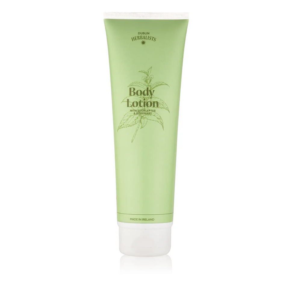 Dublin Herbalists Body Lotion Eucalyptus and Rosemary 300ml- Lillys Pharmacy and Health Store