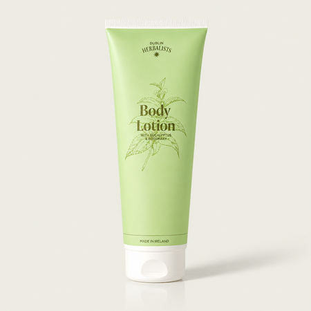 Dublin Herbalists Body Lotion Eucalyptus and Rosemary 300ml- Lillys Pharmacy and Health Store