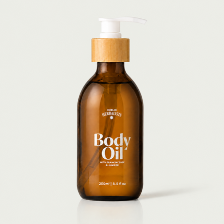 Dublin Herbalists Body Oil Frankincense & Juniper Berry- Lillys Pharmacy and Health Store