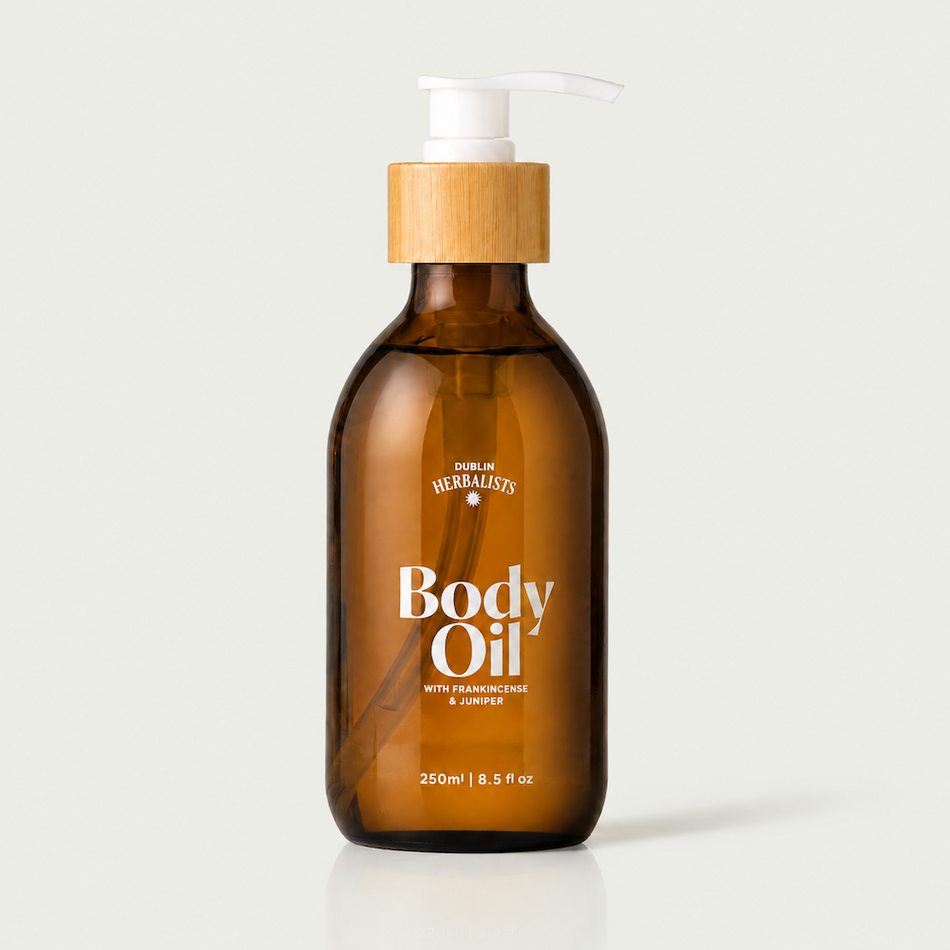 Dublin Herbalists Body Oil Frankincense & Juniper Berry- Lillys Pharmacy and Health Store