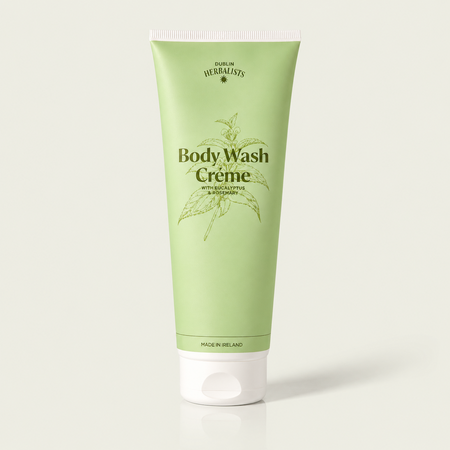 Dublin Herbalists Body Wash Creme Eucalyptus and Rosemary 300ml- Lillys Pharmacy and Health Store
