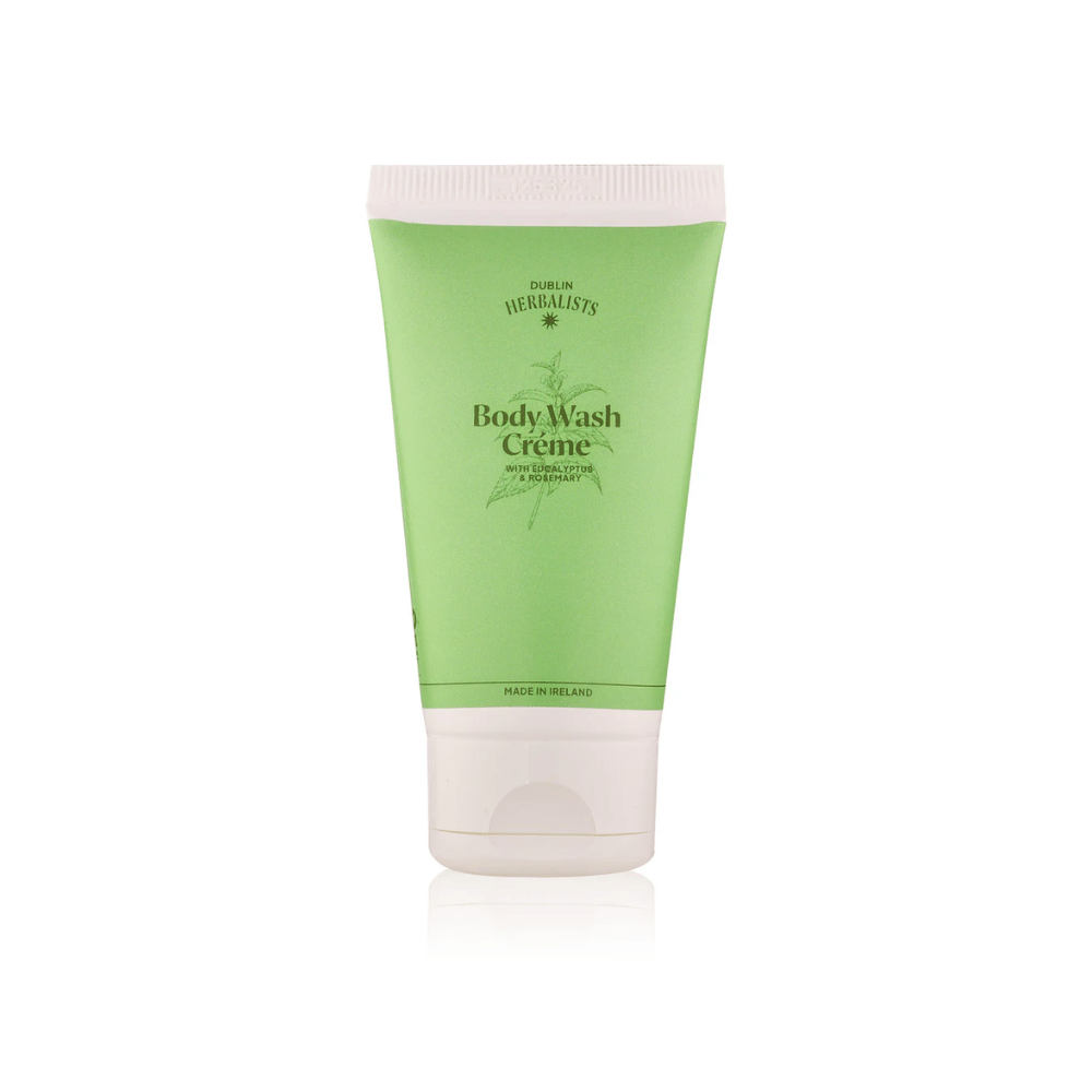 Dublin Herbalists Body Wash Creme Eucalyptus and Rosemary 50ml- Lillys Pharmacy and Health Store