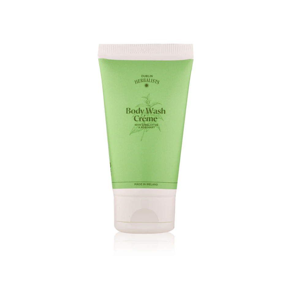 Dublin Herbalists Body Wash Creme Eucalyptus and Rosemary 50ml- Lillys Pharmacy and Health Store
